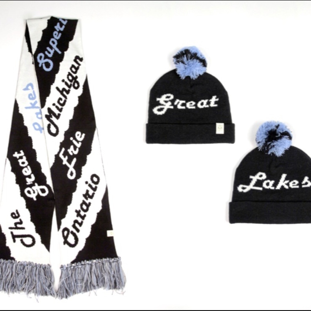 Great Lakes Toque&Scarf Set by The Arborist -NEW